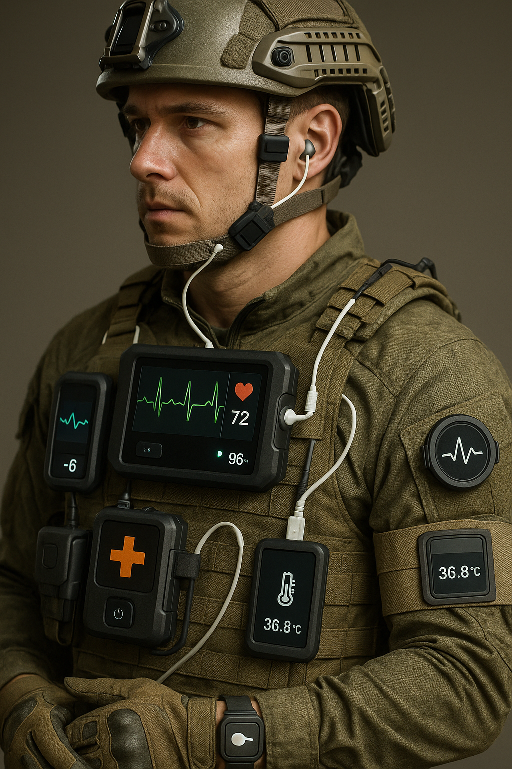 VORUN wearable medical monitoring devices